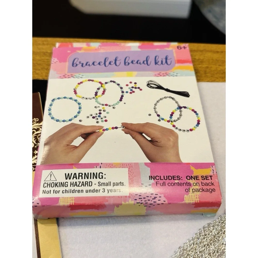 Jewelry Making Bundle Destash Books Chains Beading Kit For Kids